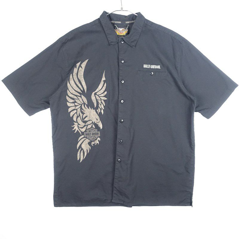 古着のHarley-Davidson 半袖シャツ