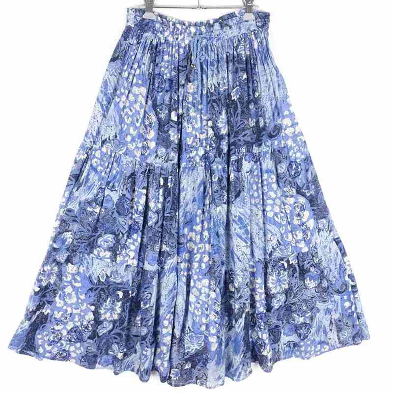 古着の総柄エスニックスカート