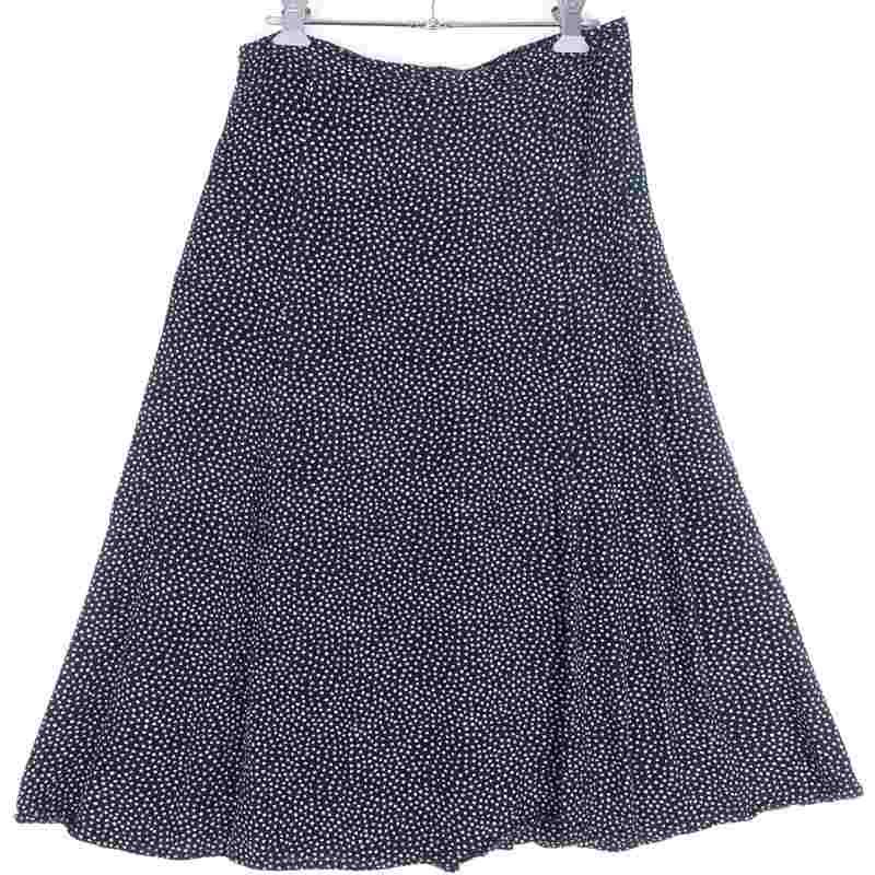 古着の花柄フレアスカート