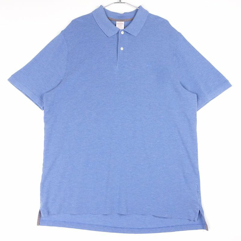 古着の無地半袖ポロシャツ