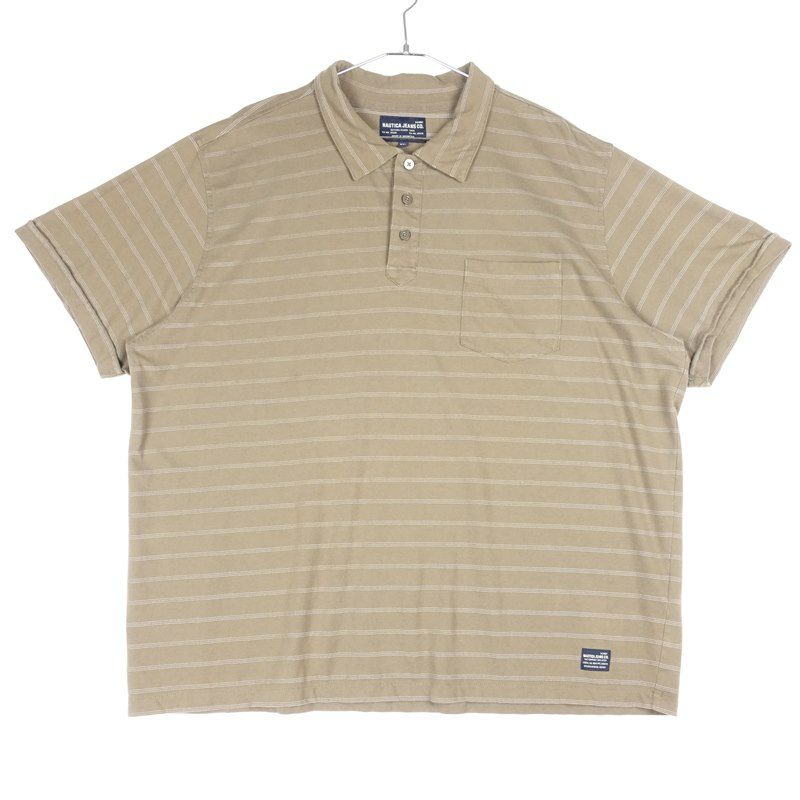 古着のノーチカボーダーポロシャツ