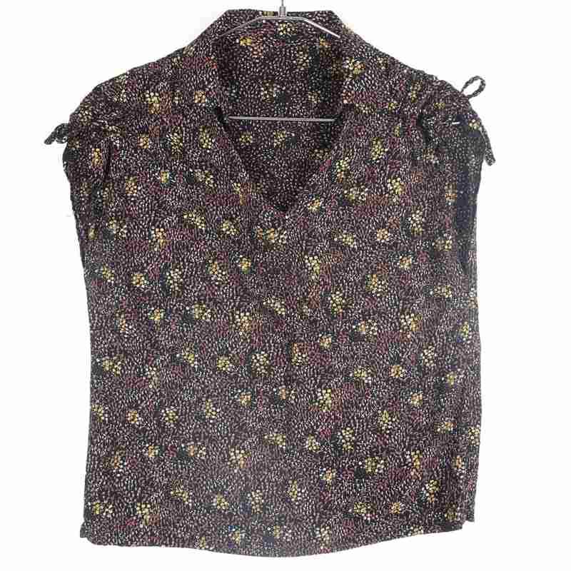 古着の花柄プルオーバートップス