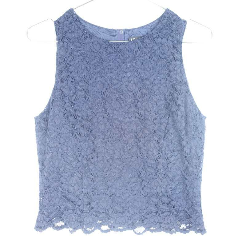 古着のレースタンクトップ