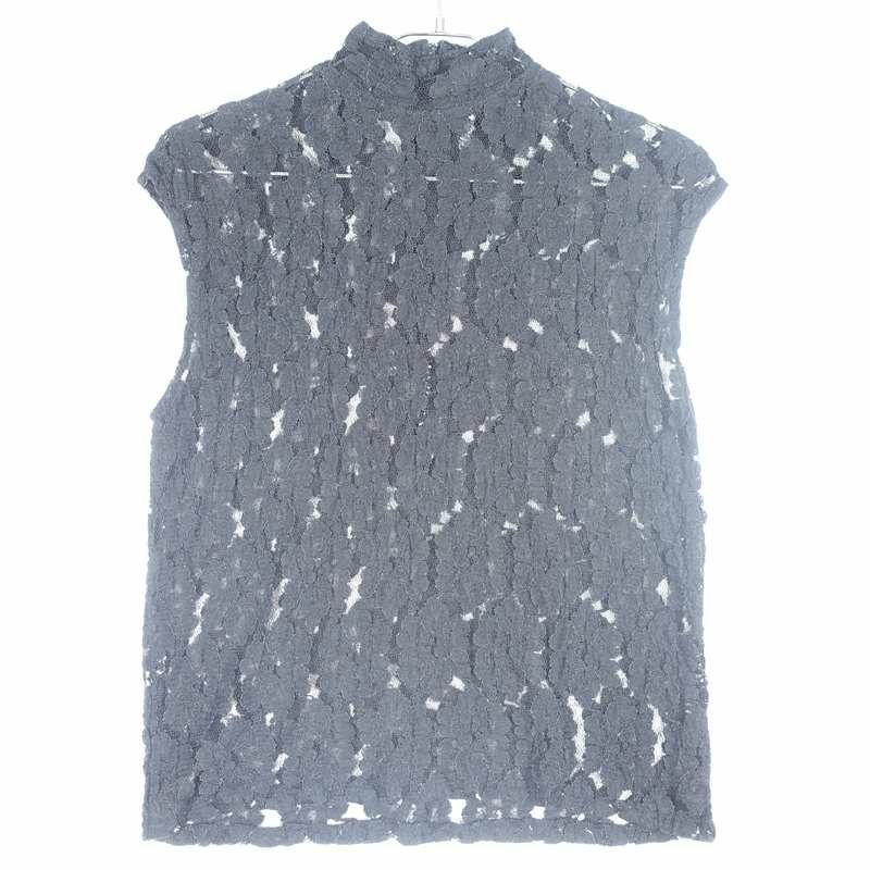 古着のシースルーメッシュタンクトップ