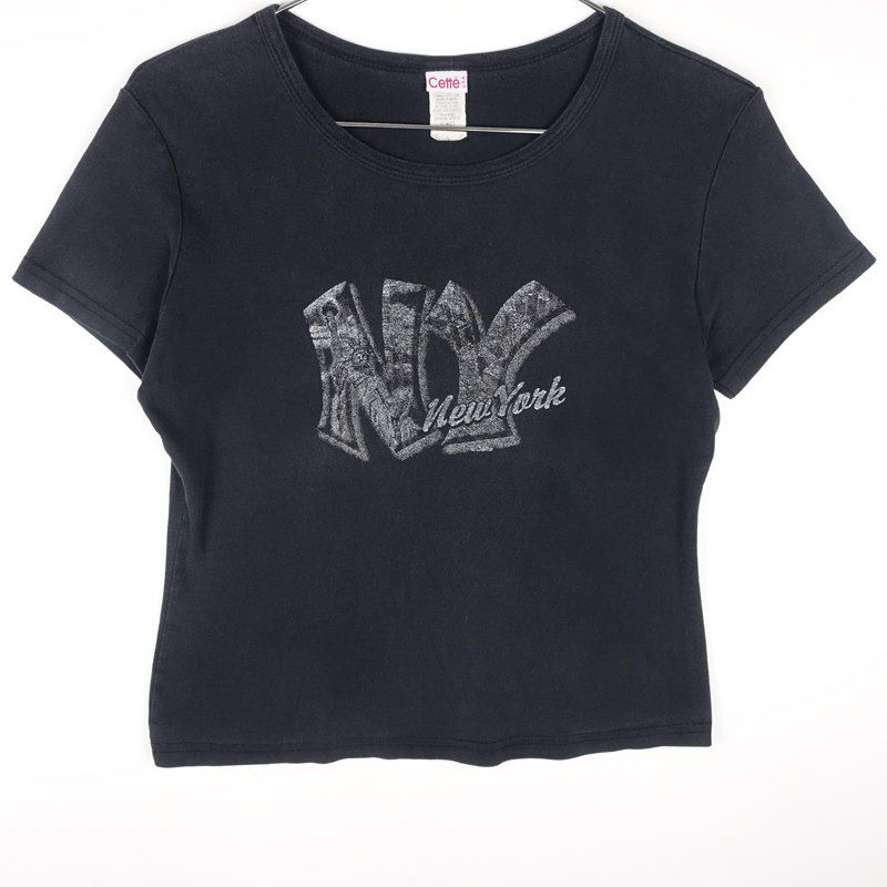 古着USA製のニューヨークプリントチビT