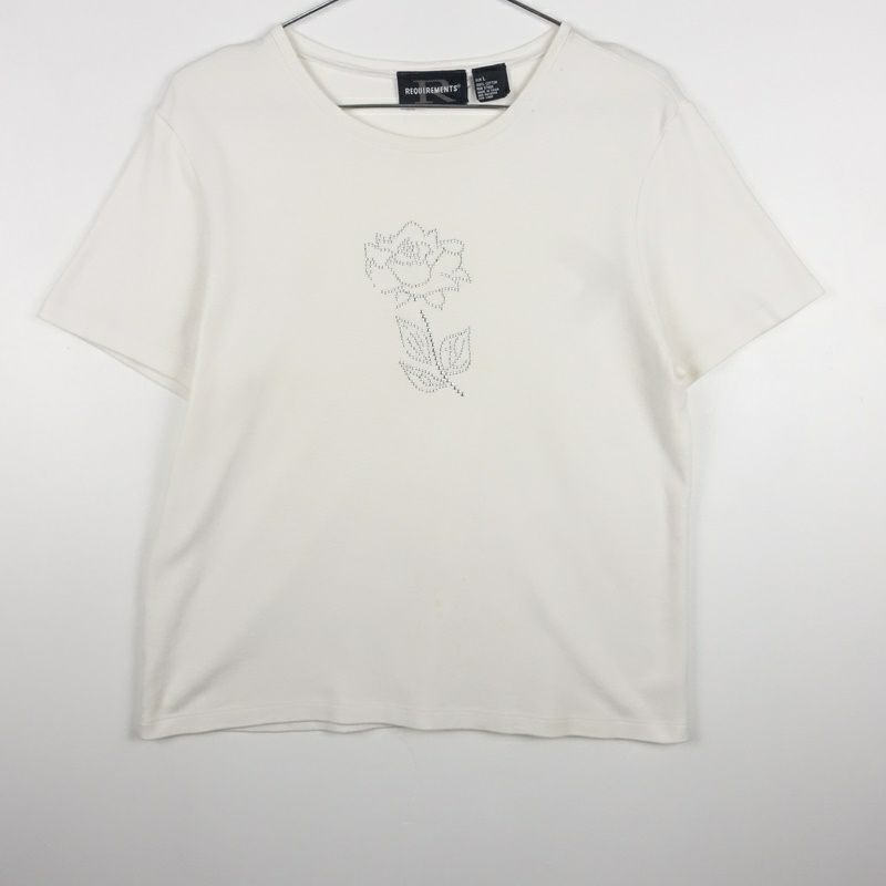 古着のラインストーンTシャツ