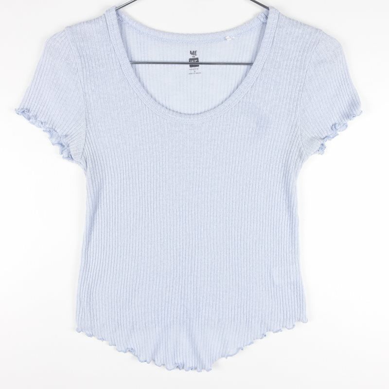 古着のリブメロウTシャツ