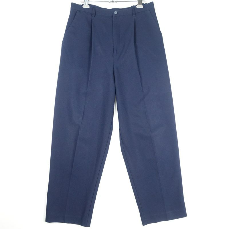 古着のタック入りスラックス