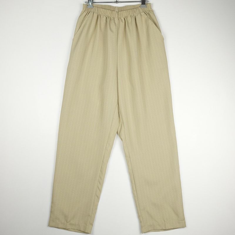 古着のストライプイージーパンツ