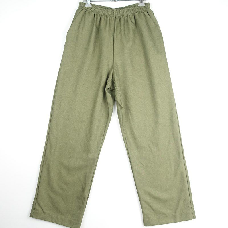 古着のアースカラーイージーパンツ