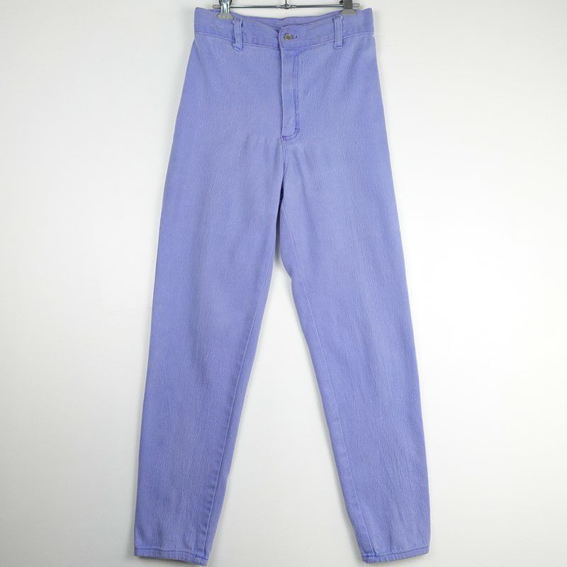 古着のカラーデニムパンツ