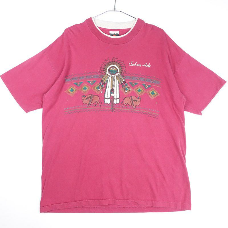 古着のプリントTシャツ