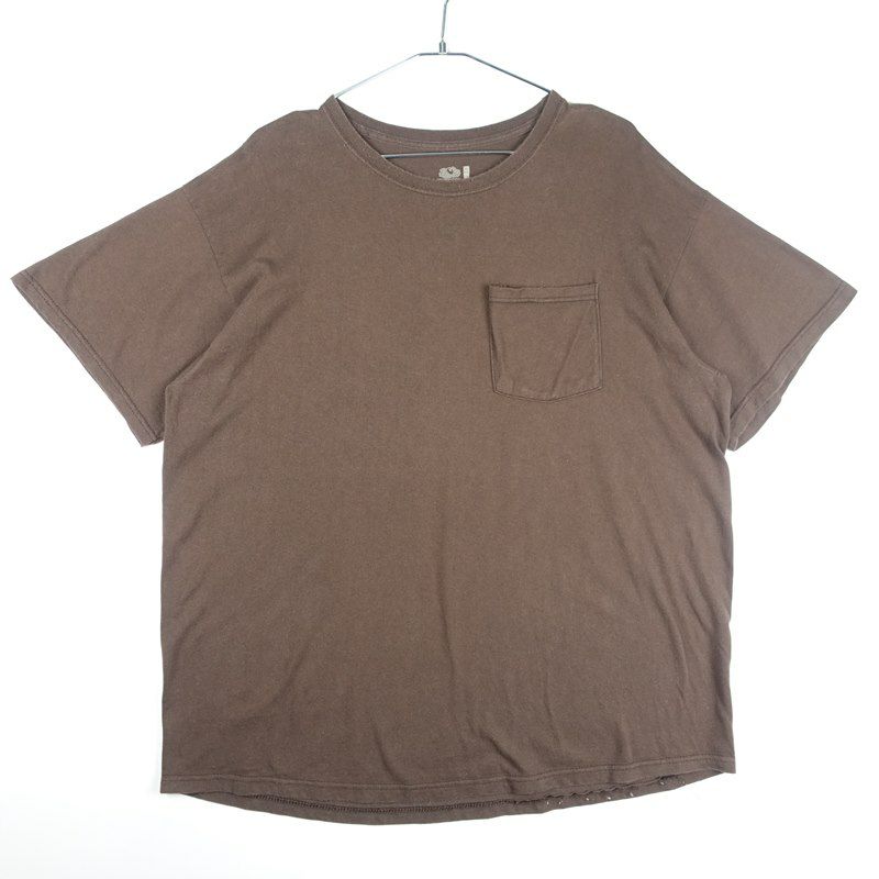 古着無地ポケTシャツ