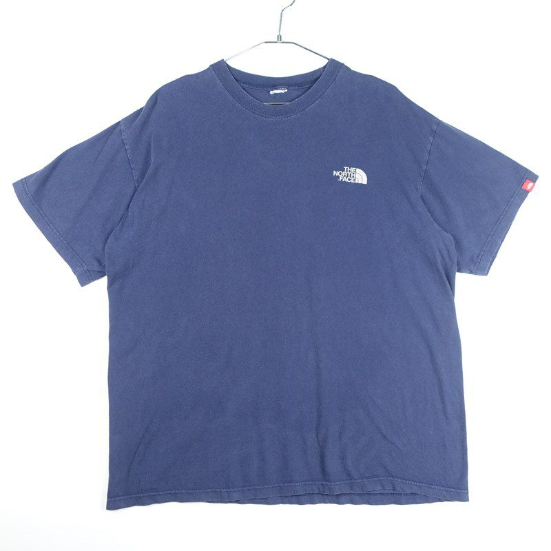 古着のザノースフェイスロゴプリントTシャツ
