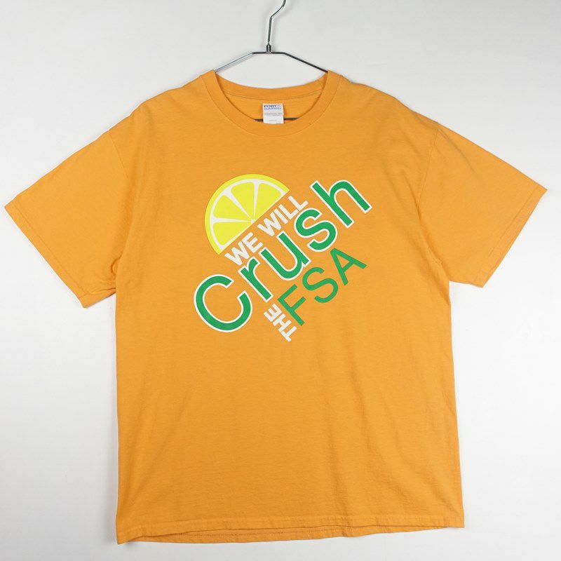 古着のプリントTシャツ