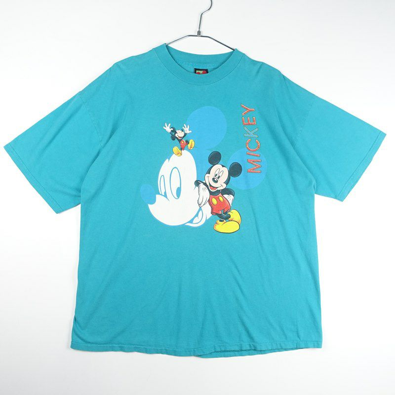 古着のディズニーミッキープリントTシャツ