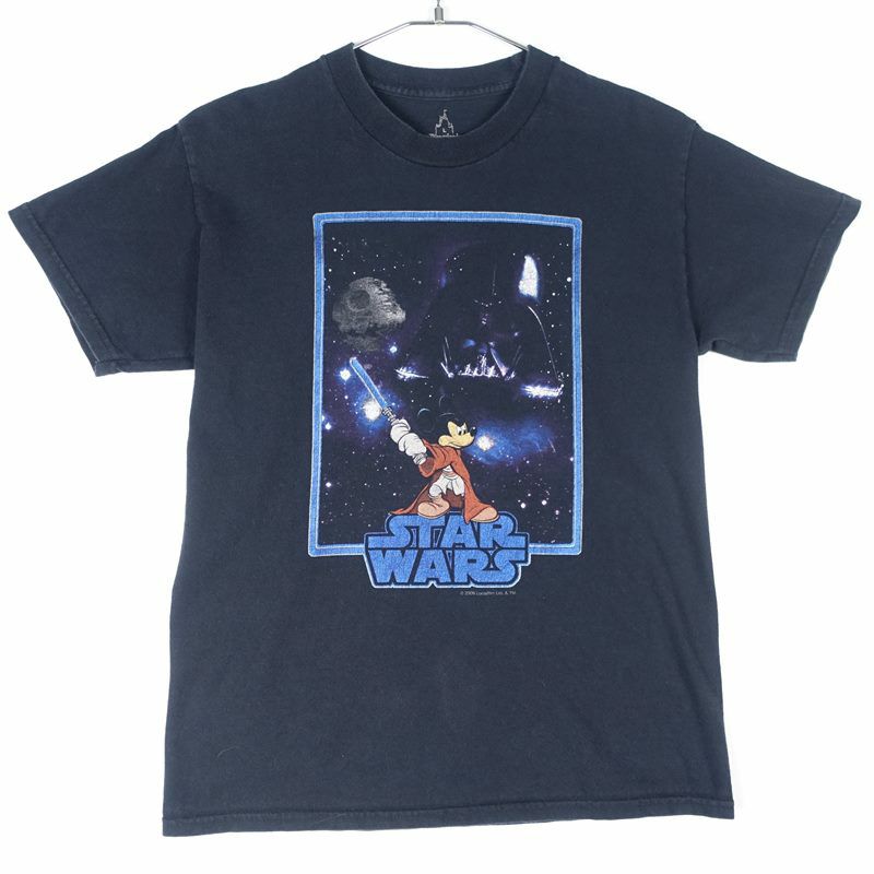 古着ミッキー×スターウォーズ Tシャツ