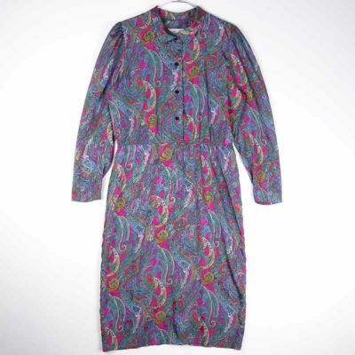 古着 80s ダイアンフレイス dianefreis 花柄ワンピース
