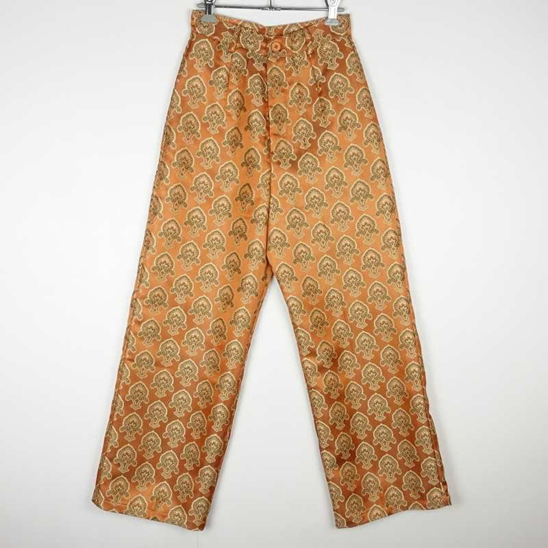 ファファットのバギーパンツ オレンジ