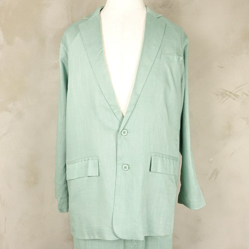 リネンテーラードジャケット