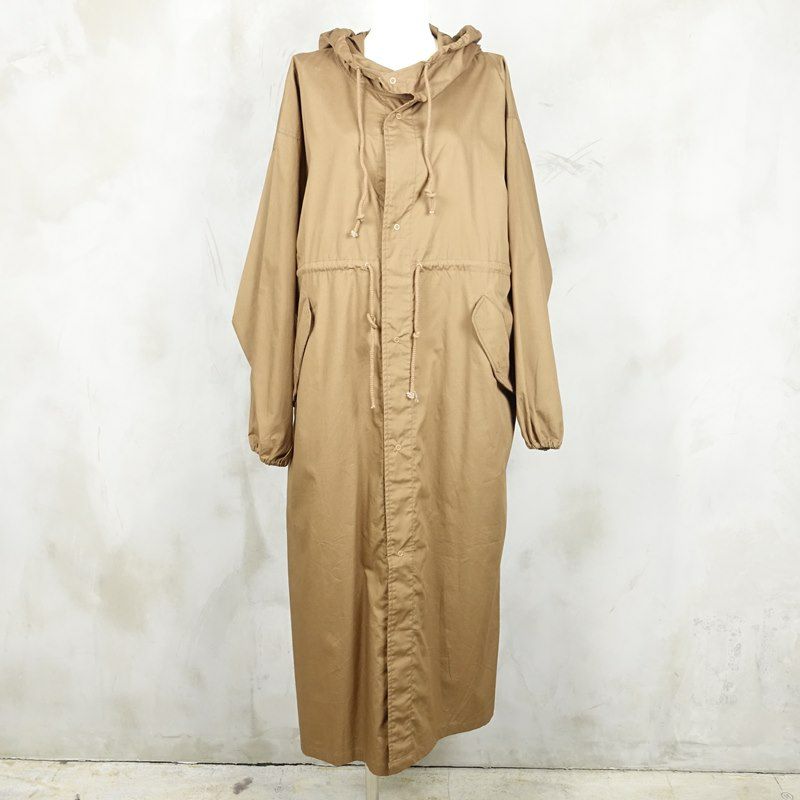 ファファットのロングスノーパーカー オリーブ