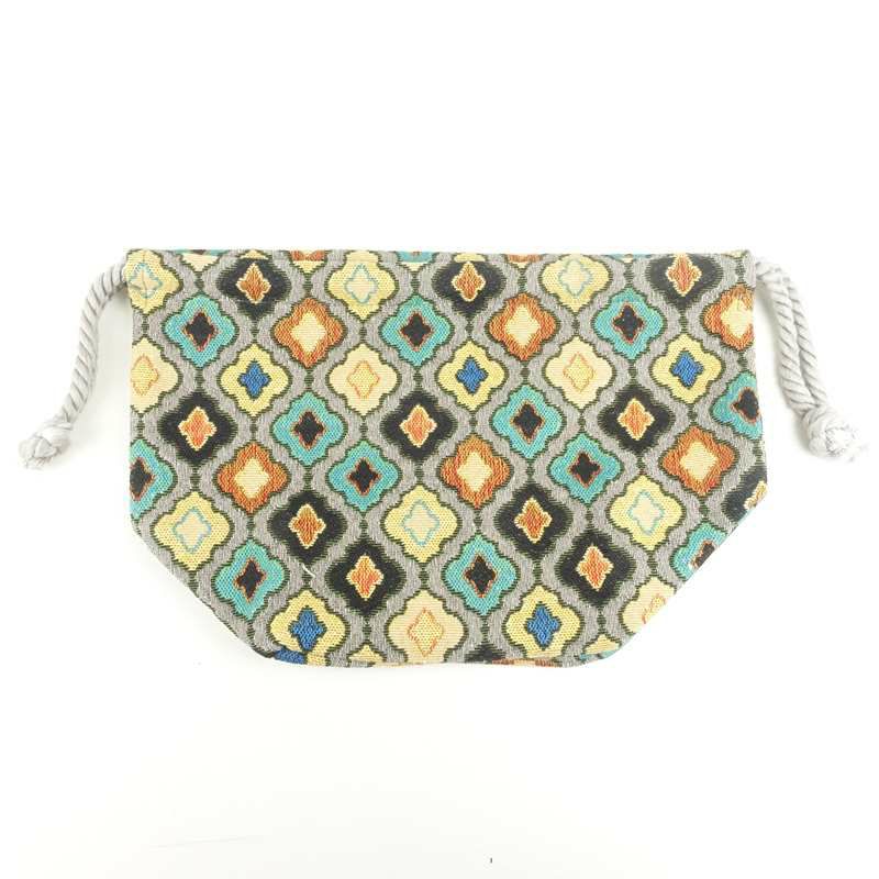 ファファットの総柄 巾着バッグ マルチ