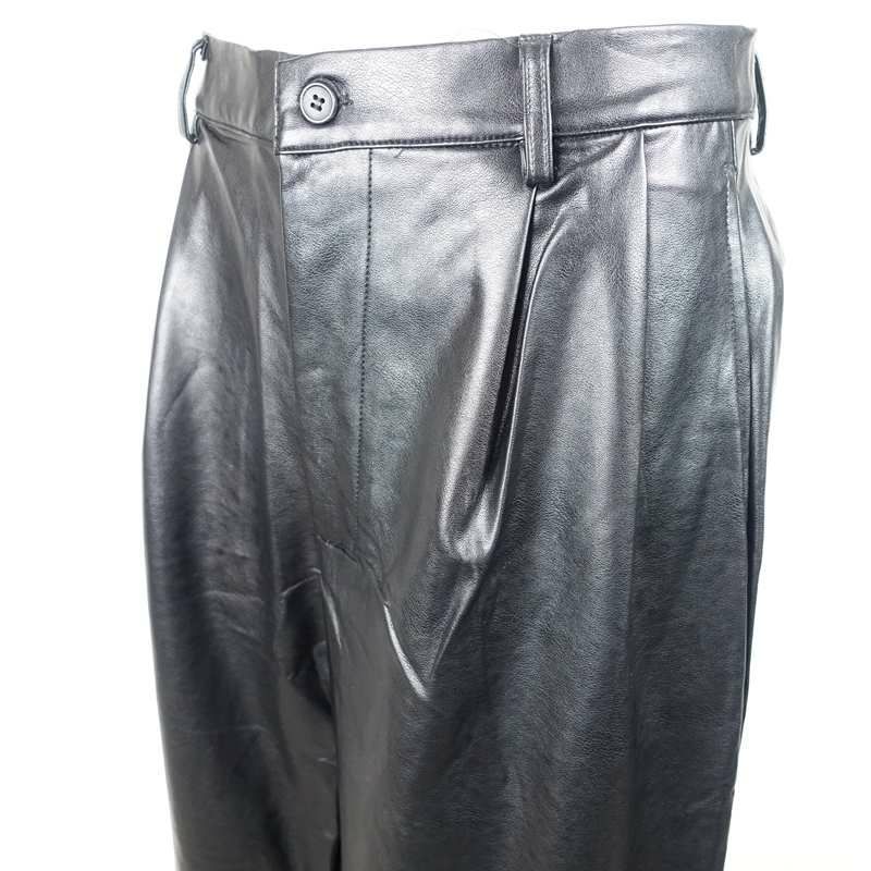 FAFATT PUレザーパンツ ブラック | Flamingo Online 古着屋フラミンゴ