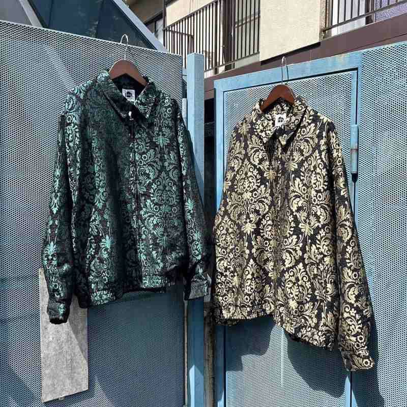 FAFATT ゴブランジャケットBLK×GRN BLK×GLD | Flamingo Online 古着屋 