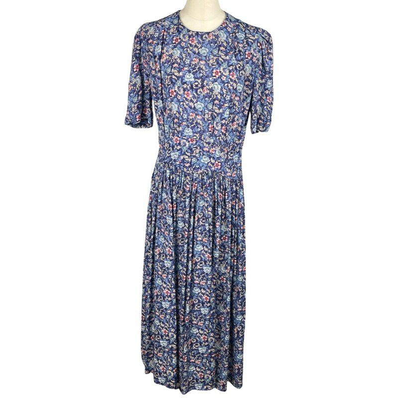 90s Karin Stevens 長袖 ロングワンピース パープル Y201 90s Karin Stevens 長袖 ロングワンピース パープル Y201 - メルカリ
