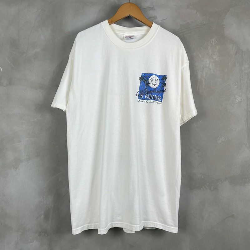 ★80's USA製 ヘインズ ビーフィー 発泡プリント ビンテージTシャツ