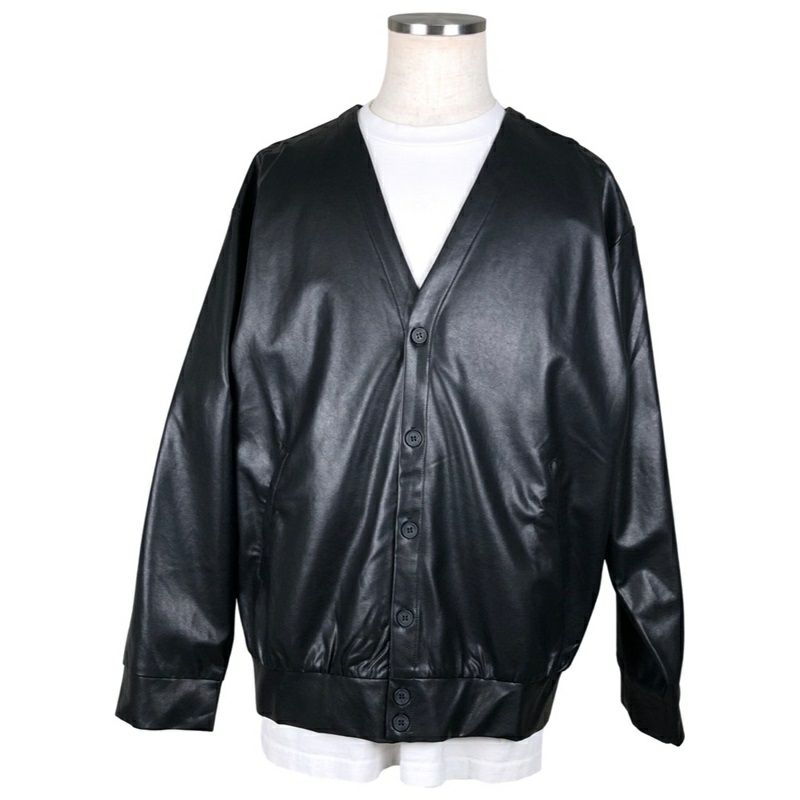 Fafatt ファファット レザー カーディガン | Flamingo Online Fafatt ファファット レザー カーディガン | Flamingo Online