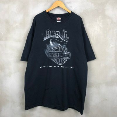 古着 HARLEY DAVIDSON 両面プリント Tシャツ