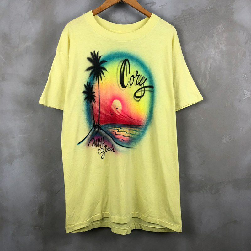 古着 90s USA製 エアブラシ プリント Tシャツ | Flamingo Online 古着屋フラミンゴ オンラインショップ