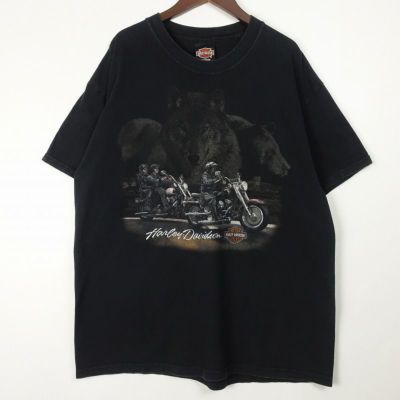 古着 HARLEYDAVIDSON クマ アニマル Tシャツ | Flamingo Online 古着屋