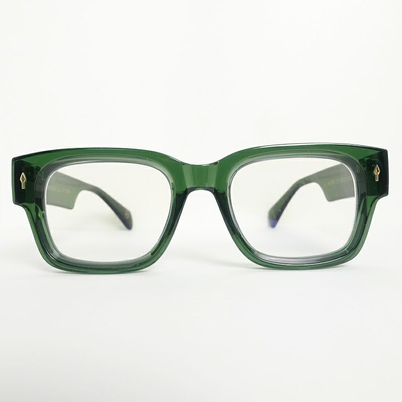 MAUBOUSSIN 灰緑色 グレー グリーン系 スクエア かくし メガネ M7 