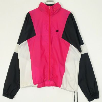 古着 90s NIKE 1Pロゴ プルオーバー ナイロンジャケット | Flamingo