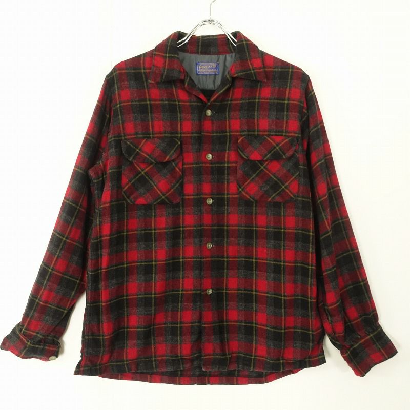 古着 50s PENDLETON VINTAGE ウールネルシャツ | Flamingo Online 古着