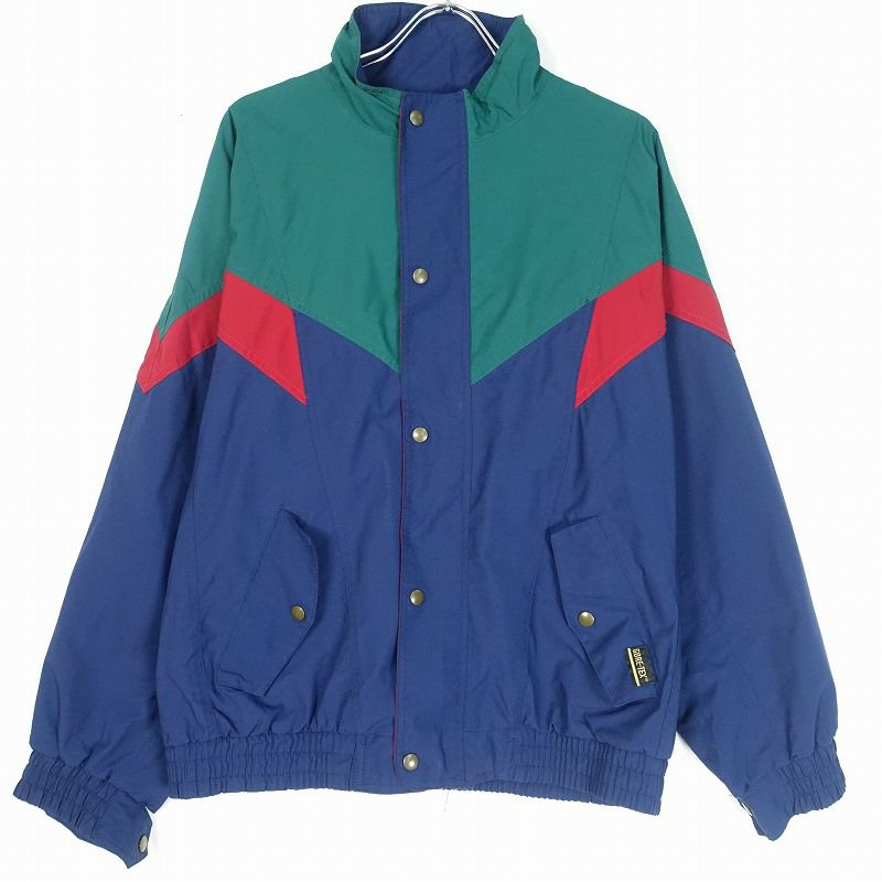 古着 Tourney マルチカラー GORETEX ナイロンジャケット