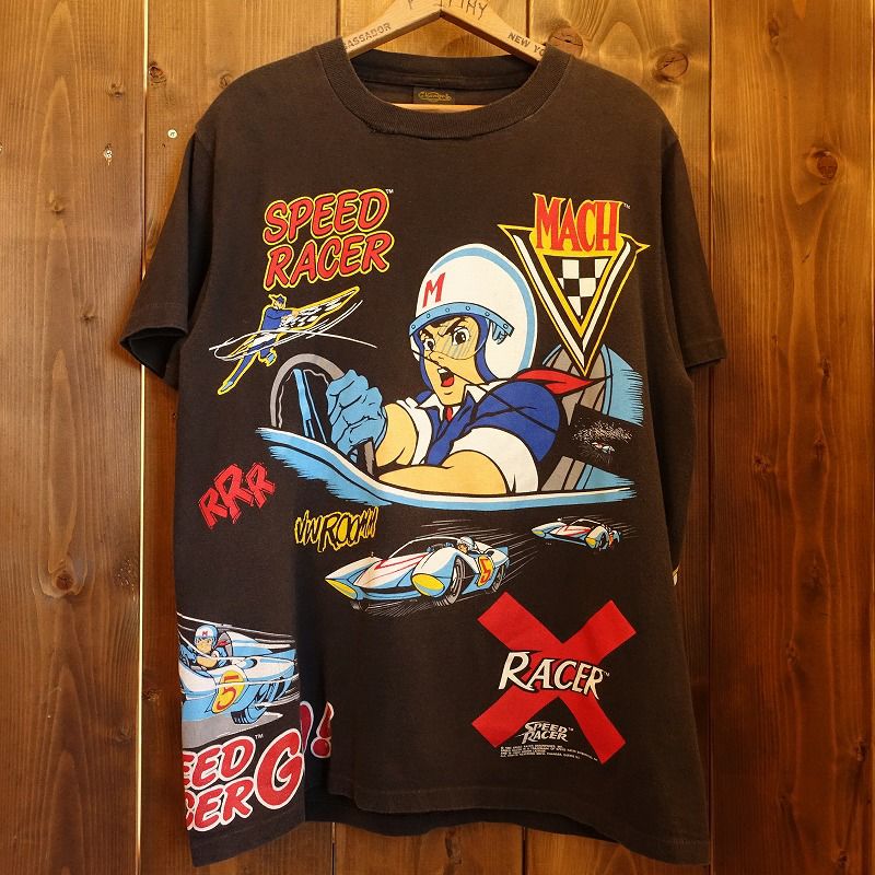 90年代のSPEEDRACERプリントのTシャツ