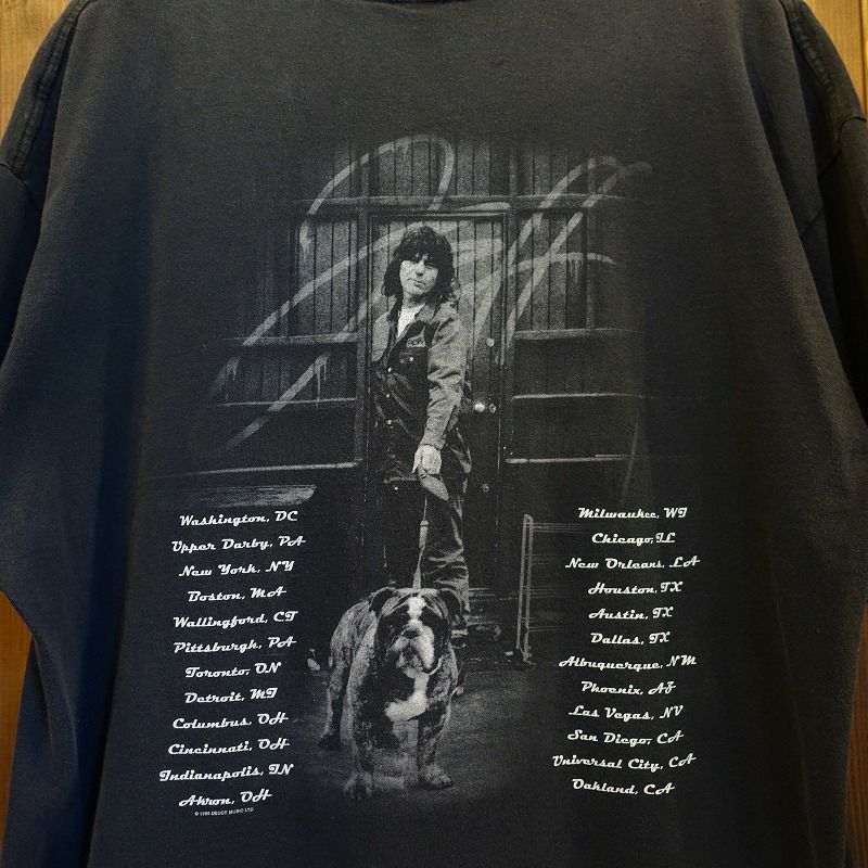 古着 90s JEFFBECK バンド Tシャツ