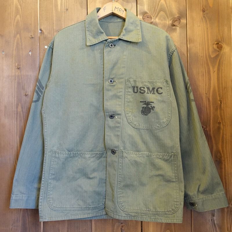 古着 40s P-41 USMC ステンシル HBT ジャケット | Flamingo Online 