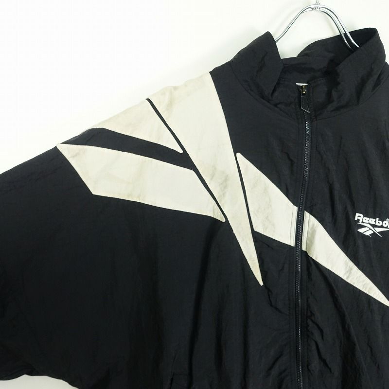 古着 Reebok モノトーン ウィンドブレーカー | Flamingo Online 古着 Reebok モノトーン ウィンドブレーカー | Flamingo Online