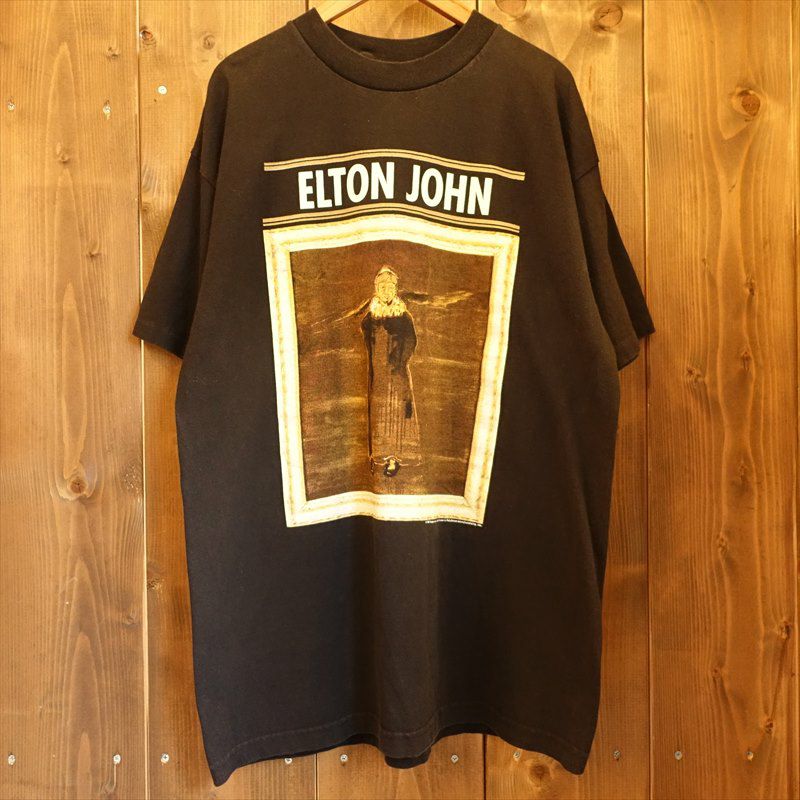 古着 90s ELTONJOHN ツアープリント Ｔシャツ | Flamingo Online 古着屋フラミンゴ オンラインショップ