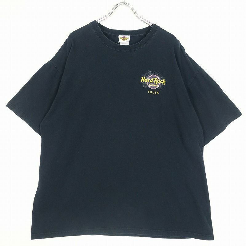 古着 ハードロックカフェ ロゴプリント 黒Tシャツ | Flamingo Online 古着屋フラミンゴ オンラインショップ