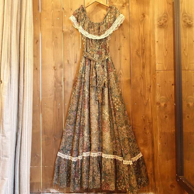 gunnesax ワンピース GUNNE SAX dress ガニーサックス柄ワンピース | Little Trip to