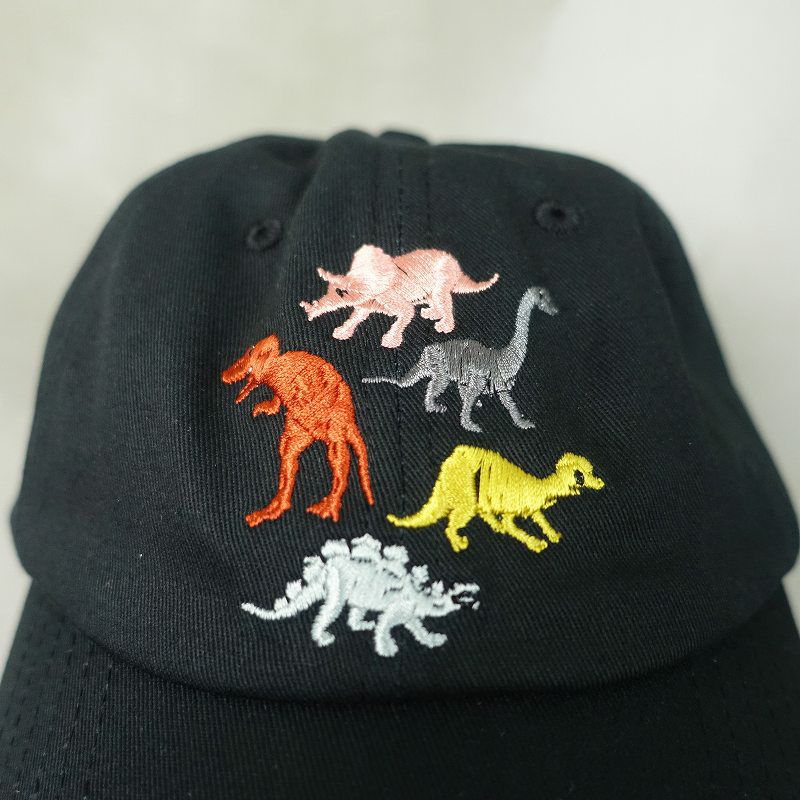 FAFATT 恐竜モチーフ 刺繍入り キャップ | Flamingo Online 古着屋 