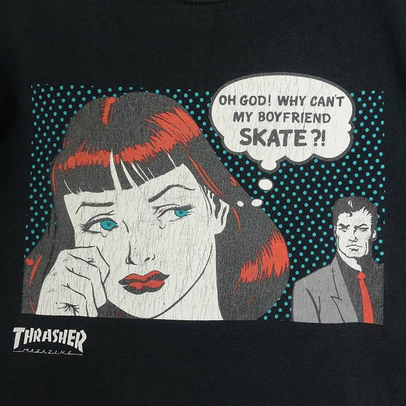 激レア✨　プリーツプリーズ　Tシャツ　コミックプリント　アメコミ　キャラクター 90-120】アメコミパロプリントTシャツ GAS BAG キッズ ガス