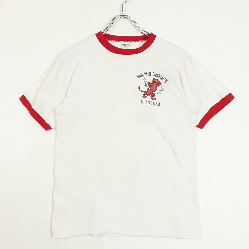古着 vintage Champion バータグ リンガーTシャツ | Flamingo