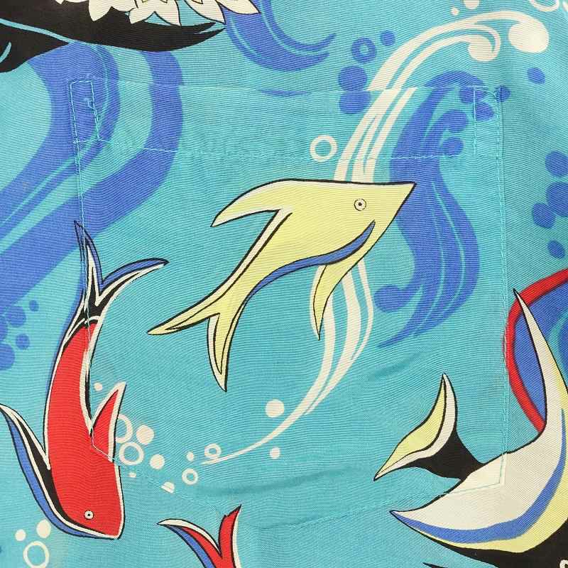 古着 80s patagonia Pataloha Tropical fish 半袖シャツ