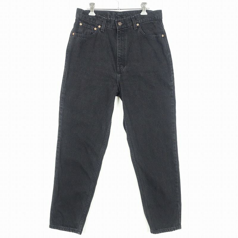 古着 90s USA製 Levi's 521 ブラックデニムパンツ | Flamingo Online